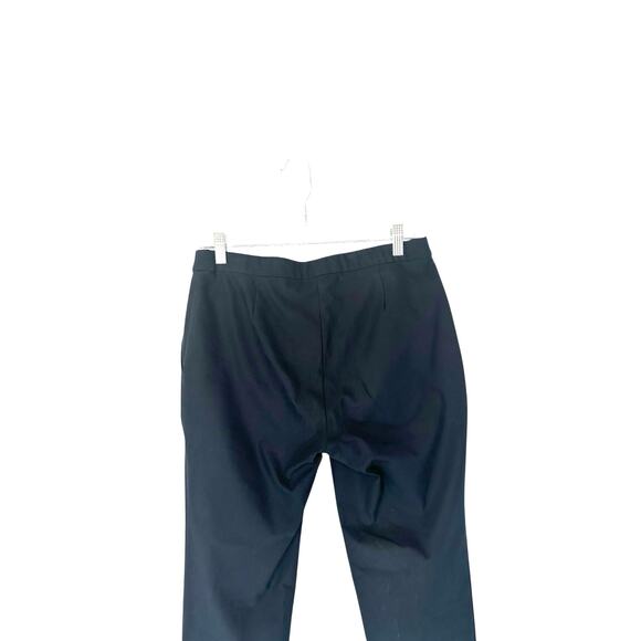 Theory Ankle Pants Black Pull On Stretch Office‎ Work Business Career Size 6 - Picture 6 of 10